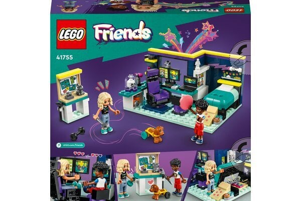 41755 LEGO® Friends Novos kambarys цена и информация | Konstruktoriai ir kaladėlės | pigu.lt