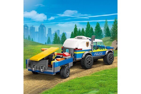60369 LEGO® City Mobili policijos šunų treniruotė цена и информация | Konstruktoriai ir kaladėlės | pigu.lt