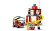 60375 LEGO® City Gaisrinė ir ugniagesių sunkvežimis kaina ir informacija | Konstruktoriai ir kaladėlės | pigu.lt
