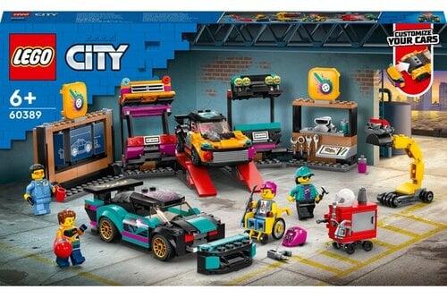 60389 LEGO® City Individualus automobilių garažas kaina ir informacija | Konstruktoriai ir kaladėlės | pigu.lt