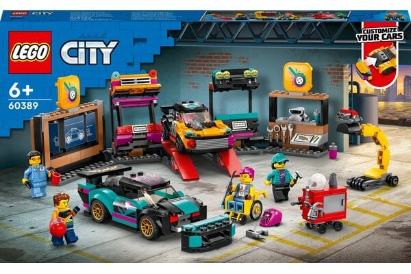 60389 LEGO® City Individualus automobilių garažas kaina ir informacija | Konstruktoriai ir kaladėlės | pigu.lt
