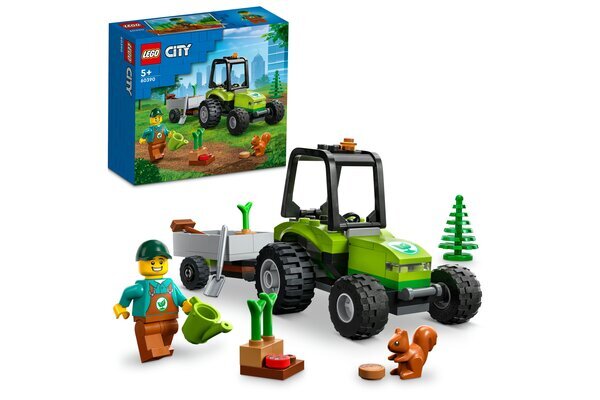 60390 LEGO® City Parko traktoriukas kaina ir informacija | Konstruktoriai ir kaladėlės | pigu.lt