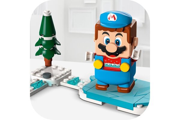 71415 LEGO® Super Mario Papildomas rinkinys „Ledinis Mario kostiumas ir Ledo pasaulis“ kaina ir informacija | Konstruktoriai ir kaladėlės | pigu.lt