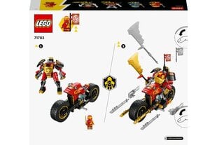 71783 LEGO® NINJAGO® Робот-мотоцикл EVO Кай цена и информация | Конструкторы и кубики | pigu.lt