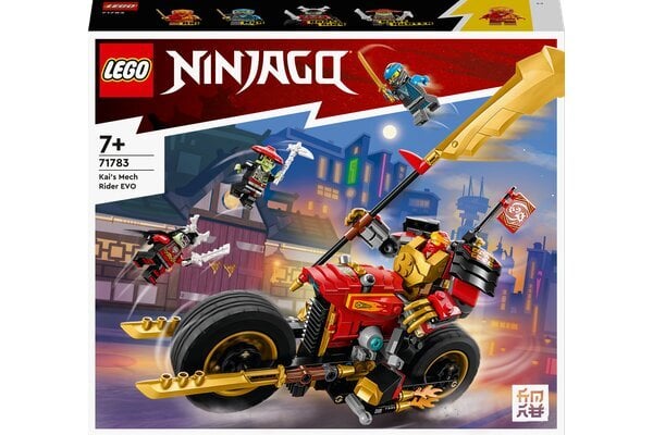 71783 LEGO® NINJAGO Kai robotas motociklas kaina ir informacija | Konstruktoriai ir kaladėlės | pigu.lt