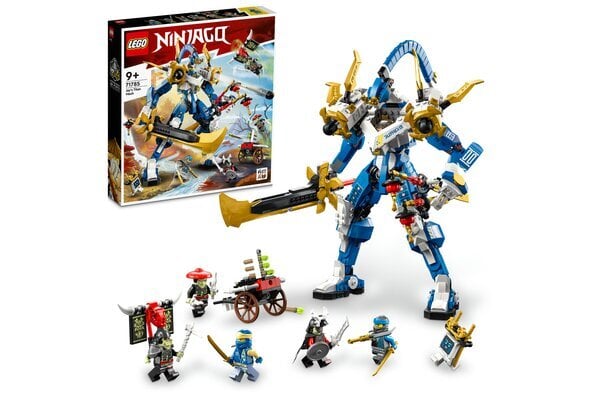 71785 LEGO® NINJAGO Jay robotas titanas цена и информация | Konstruktoriai ir kaladėlės | pigu.lt