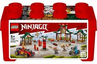 71787 LEGO® NINJAGO Kūrybiška nindzių kaladėlių dėžutė kaina ir informacija | Konstruktoriai ir kaladėlės | pigu.lt