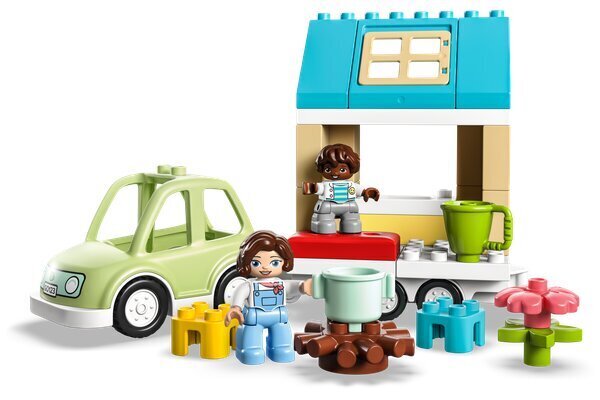 10986 LEGO® DUPLO Šeimos namas ant ratų kaina ir informacija | Konstruktoriai ir kaladėlės | pigu.lt