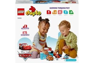 10996 LEGO® DUPLO Развлечения Молнии Маккуина и Мэтра на автомойке цена и информация | Конструкторы и кубики | pigu.lt