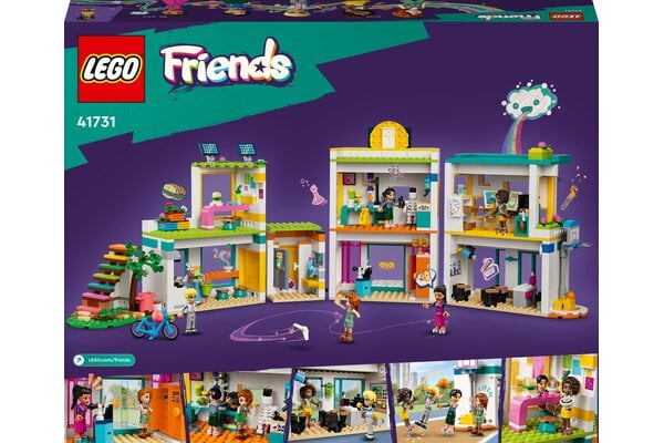 41731 LEGO® Friends Tarptautinė Hartleiko mokykla kaina ir informacija | Konstruktoriai ir kaladėlės | pigu.lt
