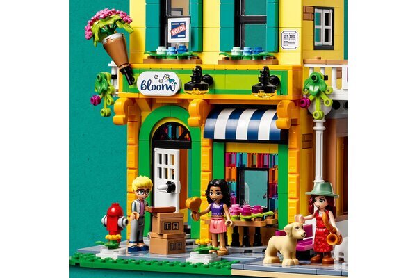 41732 LEGO® Friends Miesto gėlių ir dekoro parduotuvė kaina ir informacija | Konstruktoriai ir kaladėlės | pigu.lt