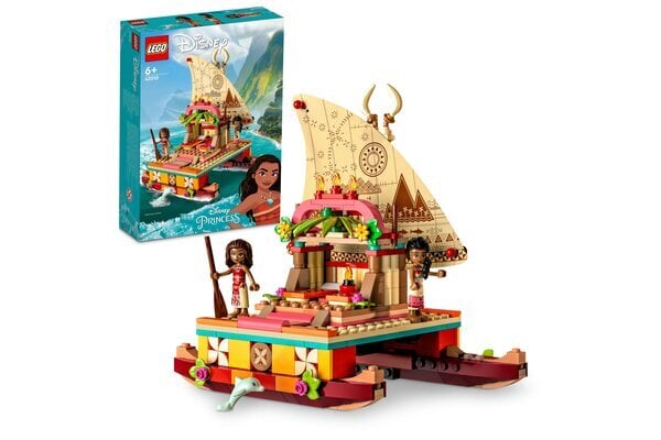 43210 LEGO®│ Disney Moanos kelvedė valtis kaina ir informacija | Konstruktoriai ir kaladėlės | pigu.lt