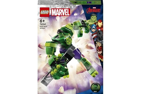 76241 LEGO® Marvel Halko šarvai-robotas kaina ir informacija | Konstruktoriai ir kaladėlės | pigu.lt