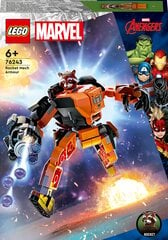 76243 LEGO® Marvel Rocket броня-робот цена и информация | Конструкторы и кубики | pigu.lt