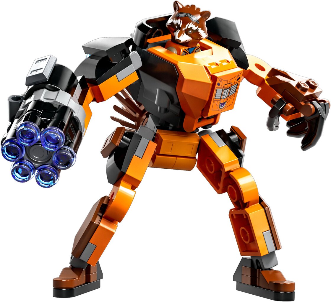 76243 LEGO® Marvel Rocket šarvai-robotas kaina ir informacija | Konstruktoriai ir kaladėlės | pigu.lt