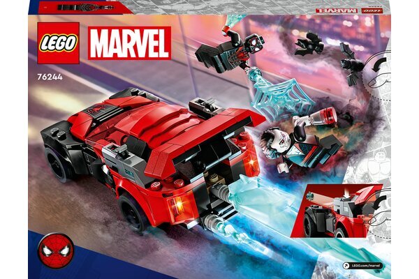 76244 LEGO® Marvel Miles Morales prieš Morbius kaina ir informacija | Konstruktoriai ir kaladėlės | pigu.lt