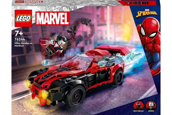 76244 LEGO® Marvel Miles Morales prieš Morbius kaina ir informacija | Konstruktoriai ir kaladėlės | pigu.lt