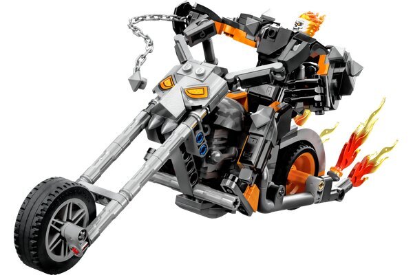 76245 LEGO® Marvel Tamsos baikerio robotas ir motociklas kaina ir informacija | Konstruktoriai ir kaladėlės | pigu.lt