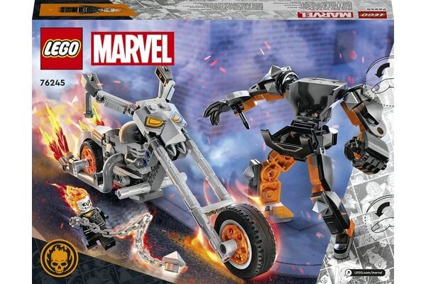 76245 LEGO® Marvel Tamsos baikerio robotas ir motociklas цена и информация | Konstruktoriai ir kaladėlės | pigu.lt