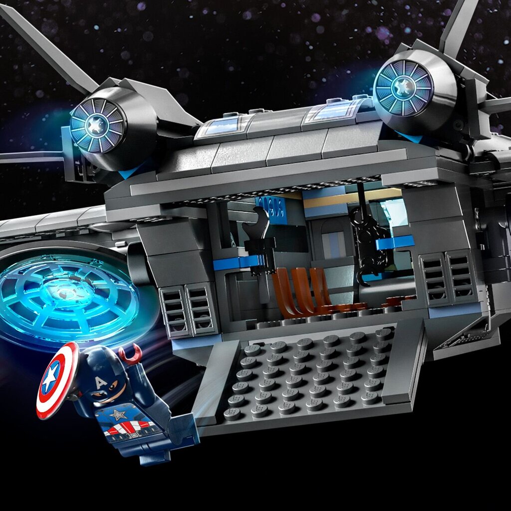 76248 LEGO® Marvel Keršytojų Quinjet kaina ir informacija | Konstruktoriai ir kaladėlės | pigu.lt