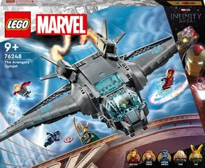 76248 LEGO® Marvel Квинджет Мстителей цена и информация | Конструкторы и кубики | pigu.lt