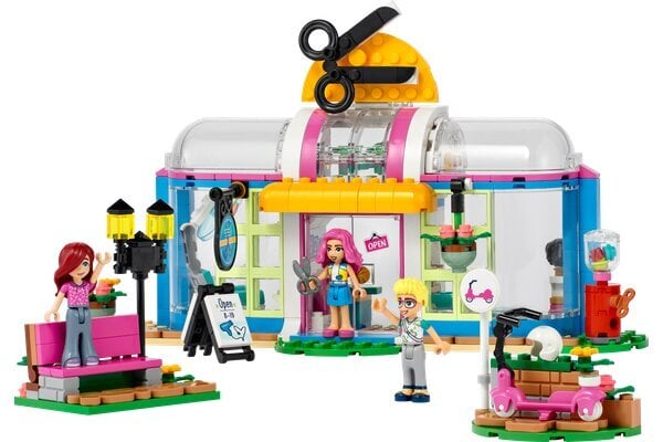 41743 LEGO® Friends Kirpykla kaina ir informacija | Konstruktoriai ir kaladėlės | pigu.lt