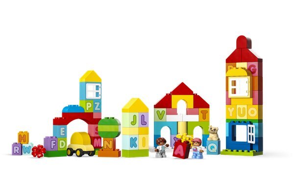 10935 LEGO® DUPLO Classic Abėcėlės miestelis kaina ir informacija | Konstruktoriai ir kaladėlės | pigu.lt