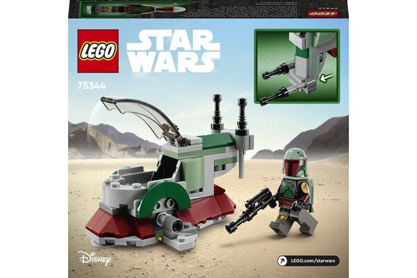 75344 LEGO® Star Wars Erdvėlaivio mažasis kovotojas kaina ir informacija | Konstruktoriai ir kaladėlės | pigu.lt