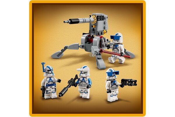 75345 LEGO® Star Wars 501-ojo būrio klonų karių kovos rinkinys цена и информация | Konstruktoriai ir kaladėlės | pigu.lt