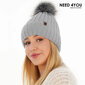 Moteriška kepurė Need 4You, pilka, merinosų vilna kaina ir informacija | Kepurės moterims | pigu.lt
