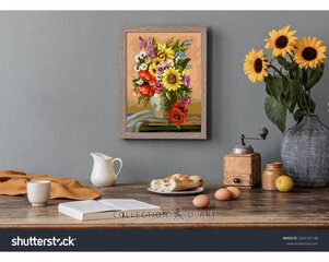 Раскраски по номерам 40x50 cm, Collection D'Art, PBN-B128 цена и информация | Набор для рисования по номерам | pigu.lt