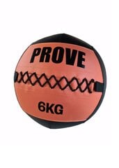 Paminkštintas kamuolys Wall Ball, 6 kg kaina ir informacija | Svoriniai kamuoliai | pigu.lt