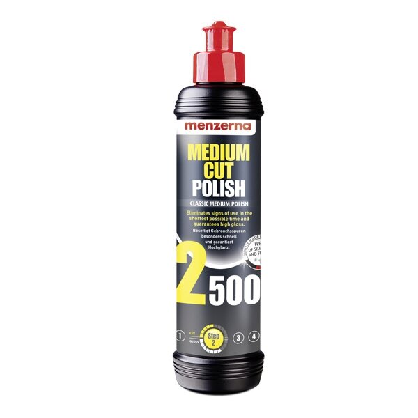 Menzerna Medium Cut Polish 2500 vidutinio abrazyvumo pasta 250ml цена и информация | Autochemija | pigu.lt