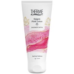 Kūno prausiklis Therme Saigon Pink Lotus, 200 ml kaina ir informacija | Dušo želė, aliejai | pigu.lt