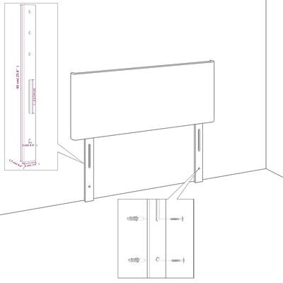 Galvūgalis su led, šviesiai pilkas, 144x5x78/88cm, audinys kaina ir informacija | Lovos | pigu.lt