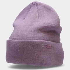 4F žieminė kepurė H4Z22-CAU00252S, violetinė kaina ir informacija | Vyriški šalikai, kepurės, pirštinės | pigu.lt