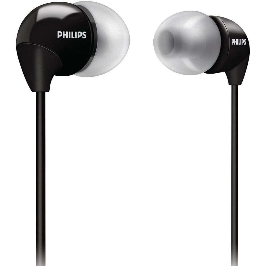 Įstatomos ausinės Philips SHE3590BK, Juodos цена и информация | Ausinės | pigu.lt