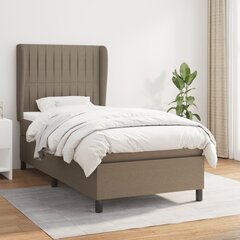 Кровать vidaXL, 80x200 см, черный цена и информация | Кровати | pigu.lt