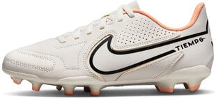 Futbolo batai berniukams Nike Jr Legend 9 Club Fg/Mg White DA1331 kaina ir informacija | Futbolo bateliai | pigu.lt