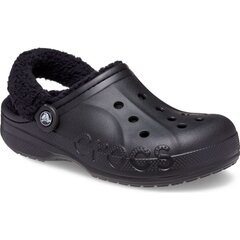 Crocs™ Baya Lined Fuzz Strap Clog 205940 цена и информация | Комнатные тапки женские | pigu.lt