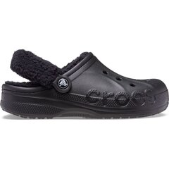 Crocs™ Baya Lined Fuzz Strap Clog 205940 цена и информация | Женские тапочки | pigu.lt