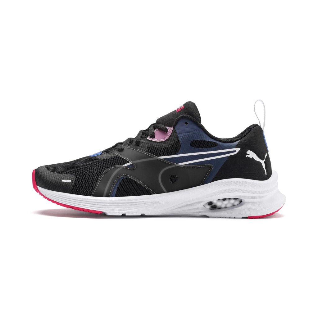 Sportiniai bateliai moterims Puma Hybrid Fuego Wns Puma Black Blue 19266305, juodi цена и информация | Sportiniai bateliai, kedai moterims | pigu.lt