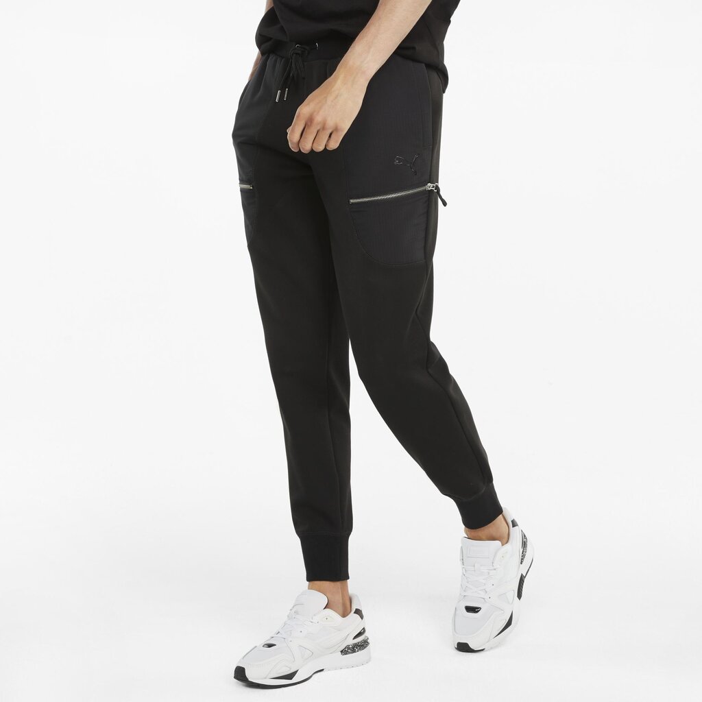 Sportinės kelnės vyrams Puma JTS Pants DK Puma Black 53158901, juodos kaina ir informacija | Sportinė apranga vyrams | pigu.lt