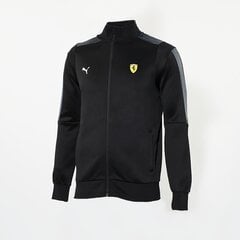 Куртка мужская Puma Ferrari Race T7 Track Jacket Puma 53167501, черная цена и информация | Мужские куртки | pigu.lt