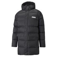 Striukė vyrams Puma Solid Down Coat Puma Black 58772001, juoda kaina ir informacija | Vyriškos striukės | pigu.lt