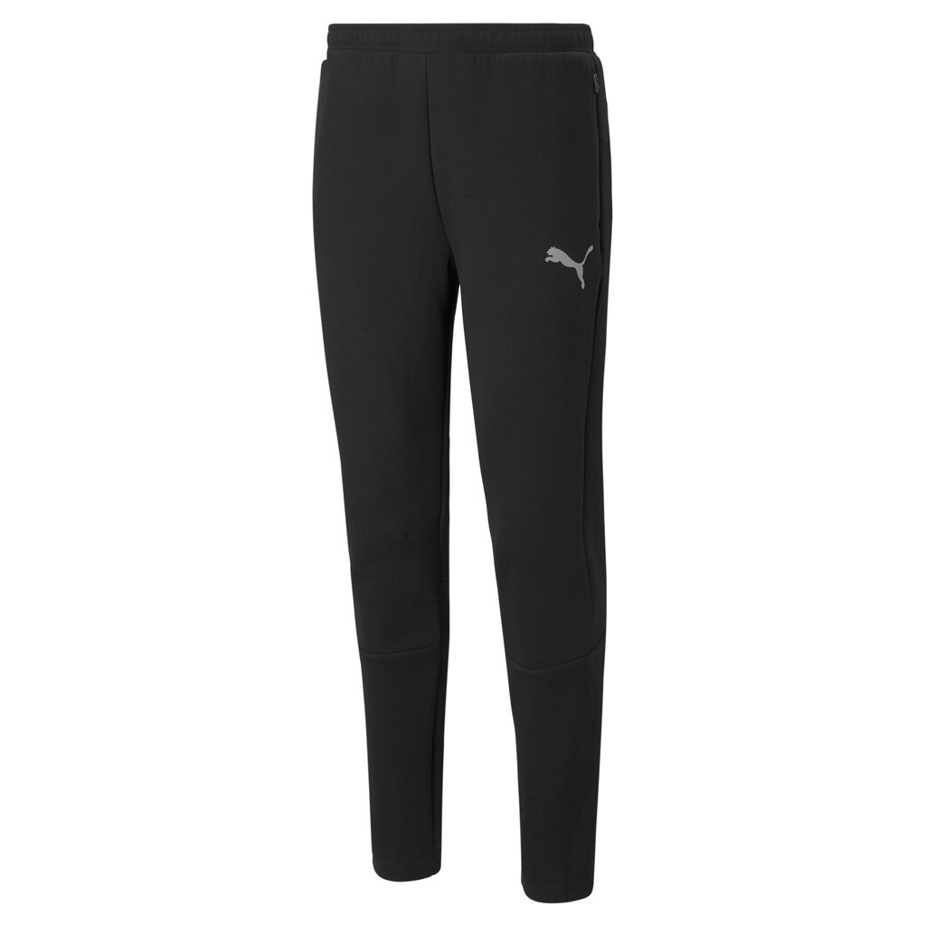 Sportinės kelnės vyrams Puma Evostripe Pants Puma Black 58942601, juodos цена и информация | Sportinė apranga vyrams | pigu.lt