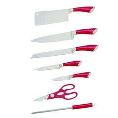 Набор ножей Bohmann из нержавеющей стали красный 8 шт. цена и информация | Ножи и аксессуары для них | pigu.lt