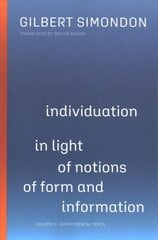 Individuation in light of notions of form and information kaina ir informacija | Istorinės knygos | pigu.lt