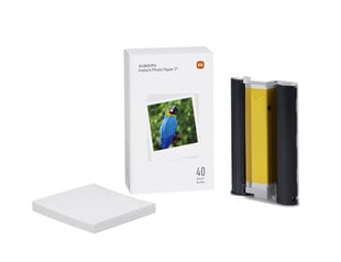 Xiaomi Instant Photo Paper 3" | Фотобумага | 40 листов цена и информация | Kanceliarinės prekės | pigu.lt