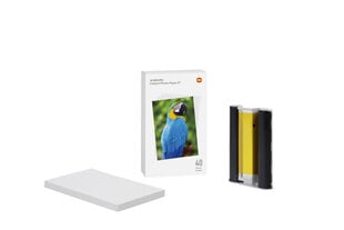 Xiaomi Instant Photo Paper 10x14.8 см 40 листов цена и информация | Канцелярские товары | pigu.lt